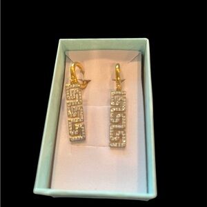 Chic Gold and Silver Geometric Earrings